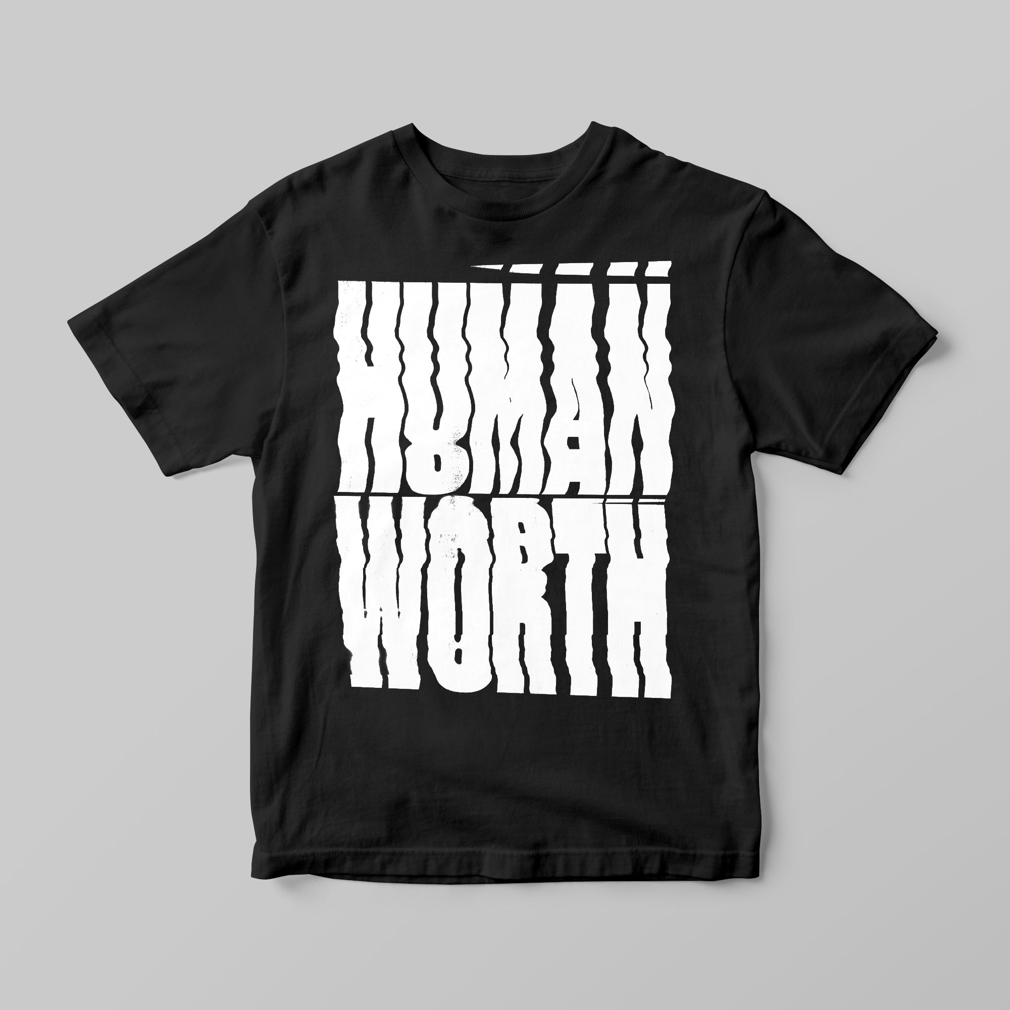 Pre-Order – Human Worth Eco Screenprinted T-shirts