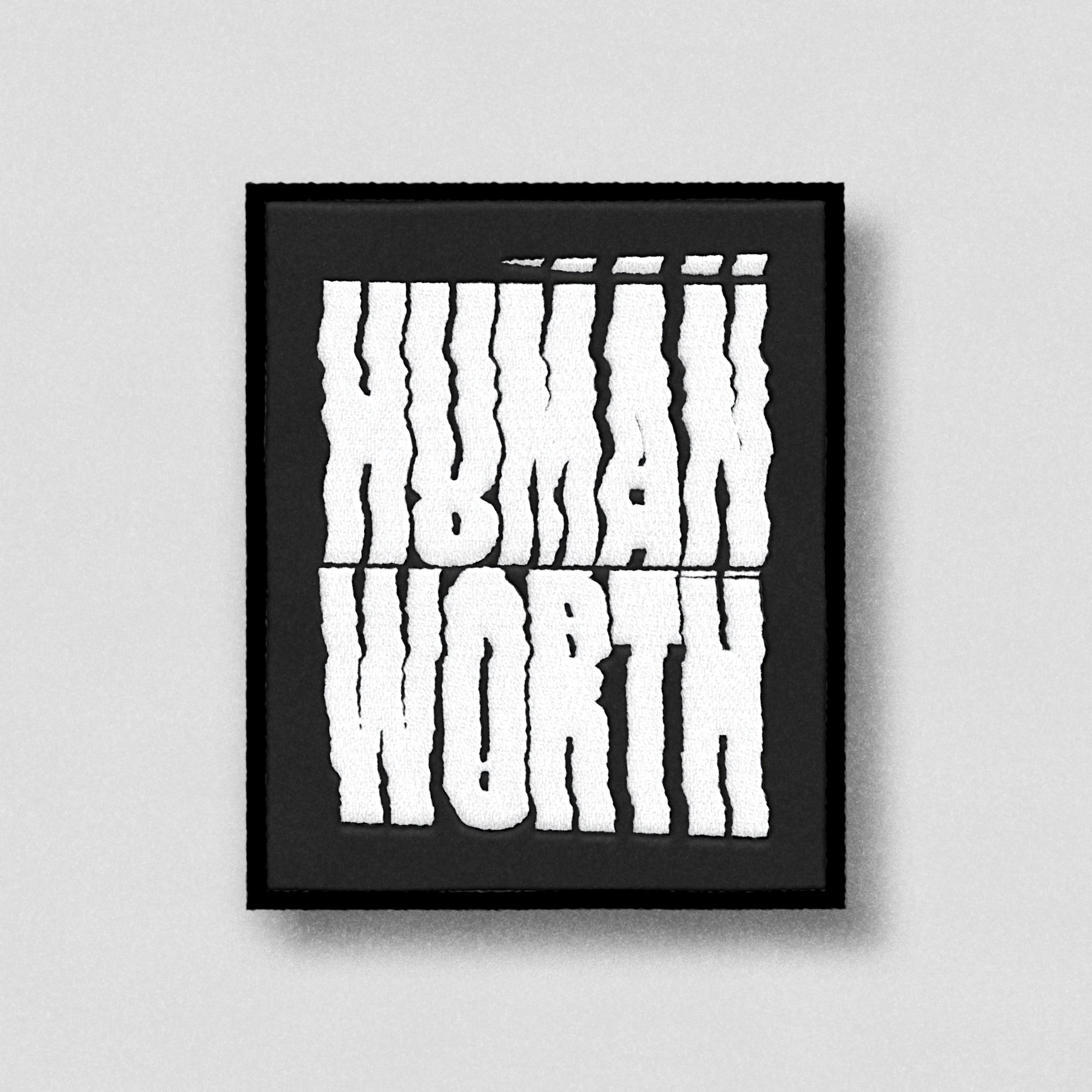 Pre-Order – Human Worth Woven Patch
